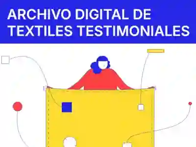 Gif with a sample of Archivo Digital de Textiles Testimoniales
